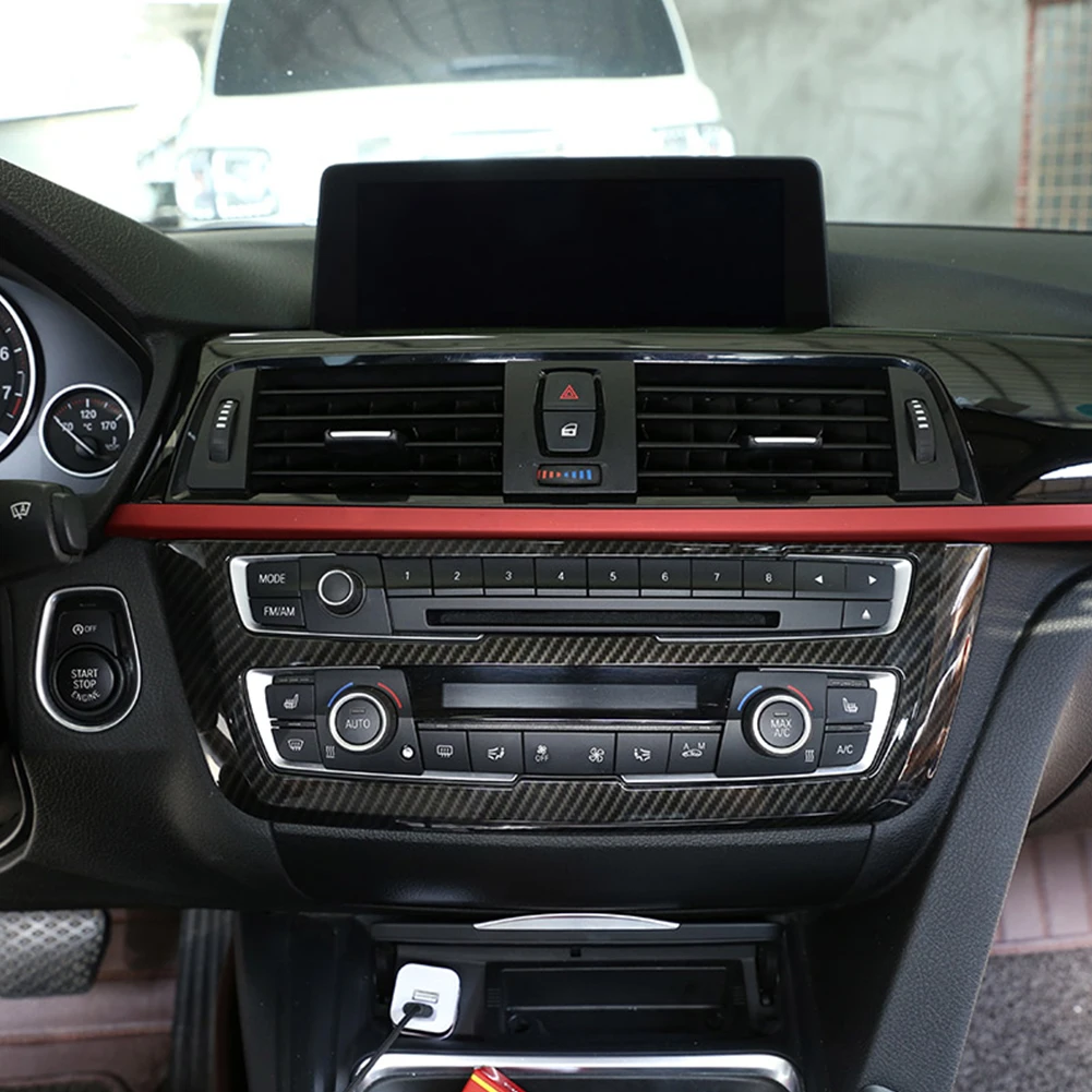 Carbon Fiber Style ABS Plastic Center Decoration Frame Trim For BMW 3 4 Series GT F30 F32 F34 2013-2018
Carbon Fiber Style ABS Plastic Center Decoration Frame Trim For BMW 3 4 Series GT F30 F32 F34 2013-2018