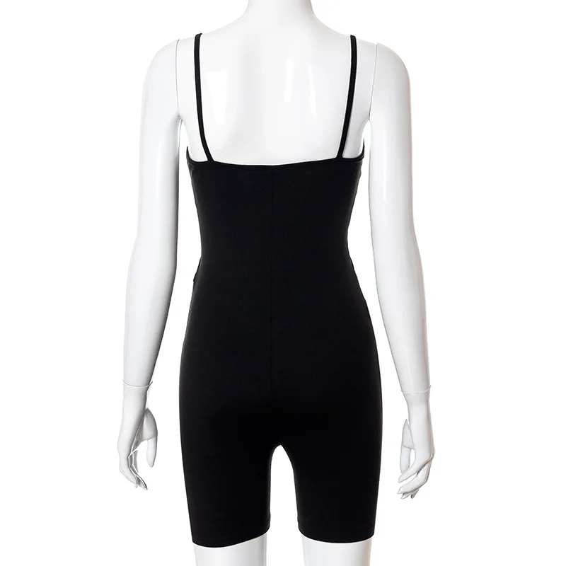 Sexy Playsuit Strap Twist Front Backless Cut Out Rompers Womens Jumpsuit Summer Clothes for Women Clubwear Dropshipping 
Sexy Playsuit Strap Twist Front Backless Cut Out Rompers Womens Jumpsuit Summer Clothes for Women Clubwear Dropshipping