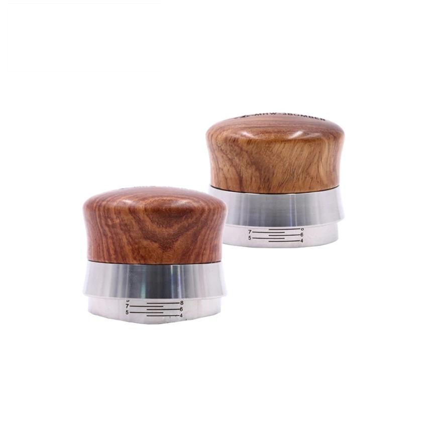 Rosewood Handle 58.35mm Tamper Stainless Steel Base Powder Press Solid Hammer Espresso Tamper Coffee Accessories For Barista
Rosewood Handle 58.35mm Tamper Stainless Steel Base Powder Press Solid Hammer Espresso Tamper Coffee Accessories For Barista