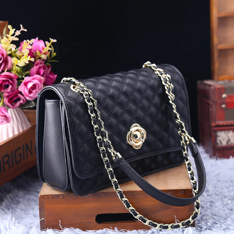 Genuine Leather Handbags 2020 New Fashion Rhombus Chain One Shoulder All-match Messenger Small Square Bag Purses and Handbags
Genuine Leather Handbags 2020 New Fashion Rhombus Chain One Shoulder All-match Messenger Small Square Bag Purses and Handbags