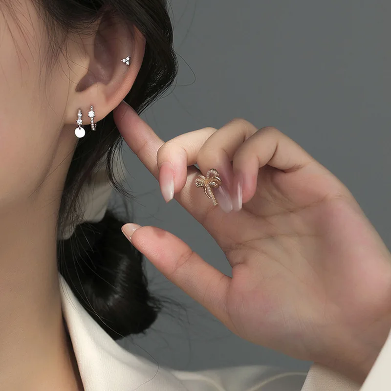 S925 Sterling Silver Stud Earrings for Women Fashion Simplicity Hypoallergenic Exquisite Jewelry Accessories Wholesale
S925 Sterling Silver Stud Earrings for Women Fashion Simplicity Hypoallergenic Exquisite Jewelry Accessories Wholesale