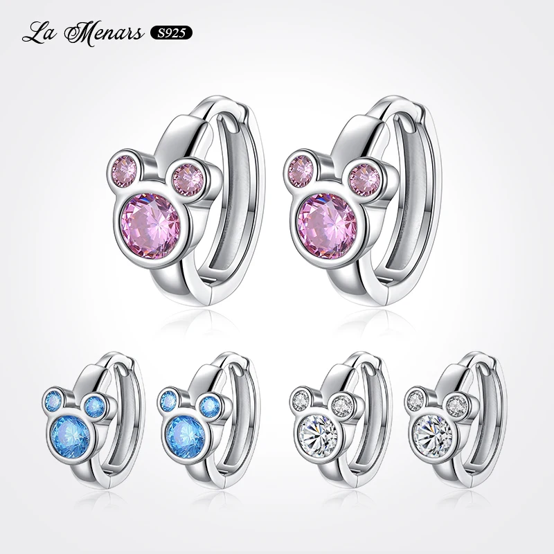 La Menars Original Colorful Gem Cute Mouse Ring Earrings Women Fine Jewelry Genuine Silver Plating Ornament Hoilday Gift
La Menars Original Colorful Gem Cute Mouse Ring Earrings Women Fine Jewelry Genuine Silver Plating Ornament Hoilday Gift