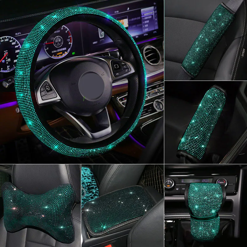 Hot Sale Universal Sparkle Luxury Bling Bling Rhinestone Diamond Car Interior Accessories
Hot Sale Universal Sparkle Luxury Bling Bling Rhinestone Diamond Car Interior Accessories