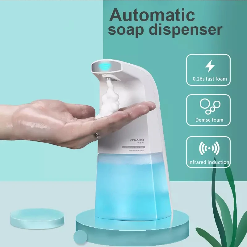 Liquid Soap Dispensers Automatic Foam SoapTouchless Electroplated Liquid Soap Dispensador for Kitchen Bathroom Hand Washing
Liquid Soap Dispensers Automatic Foam SoapTouchless Electroplated Liquid Soap Dispensador for Kitchen Bathroom Hand Washing