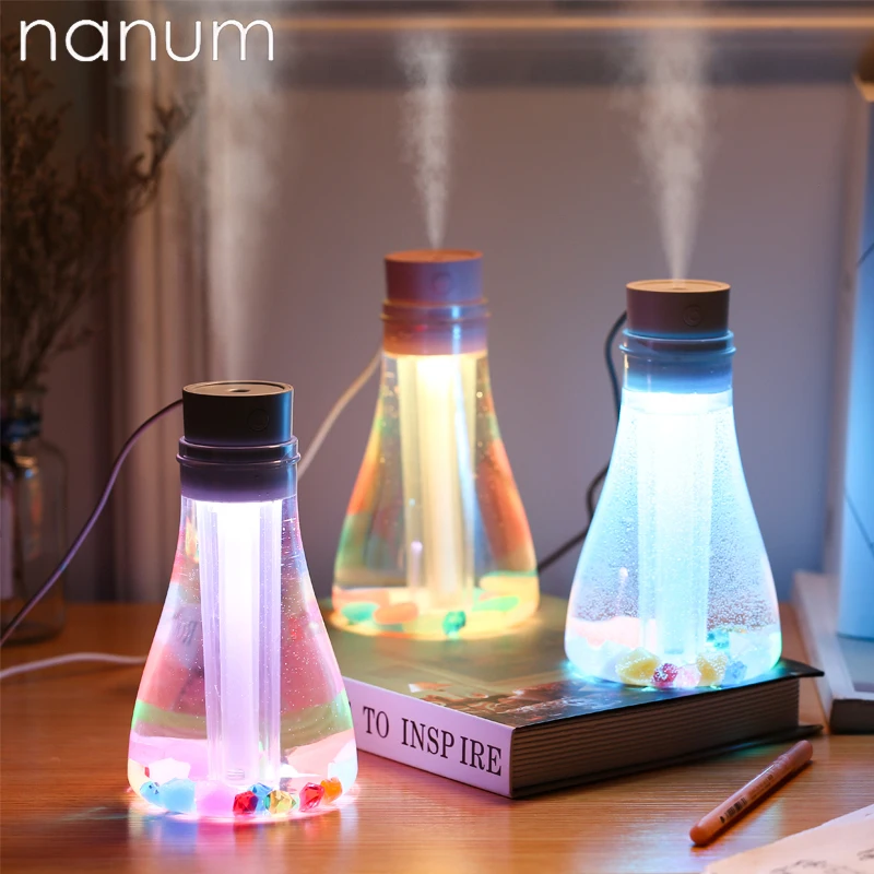 New Wishing bottle Humidifier Ultrasonic Mini USB Fogger LED Purifier Aromatherapy Essential Oil Diffuser Car air freshener
New Wishing bottle Humidifier Ultrasonic Mini USB Fogger LED Purifier Aromatherapy Essential Oil Diffuser Car air freshener