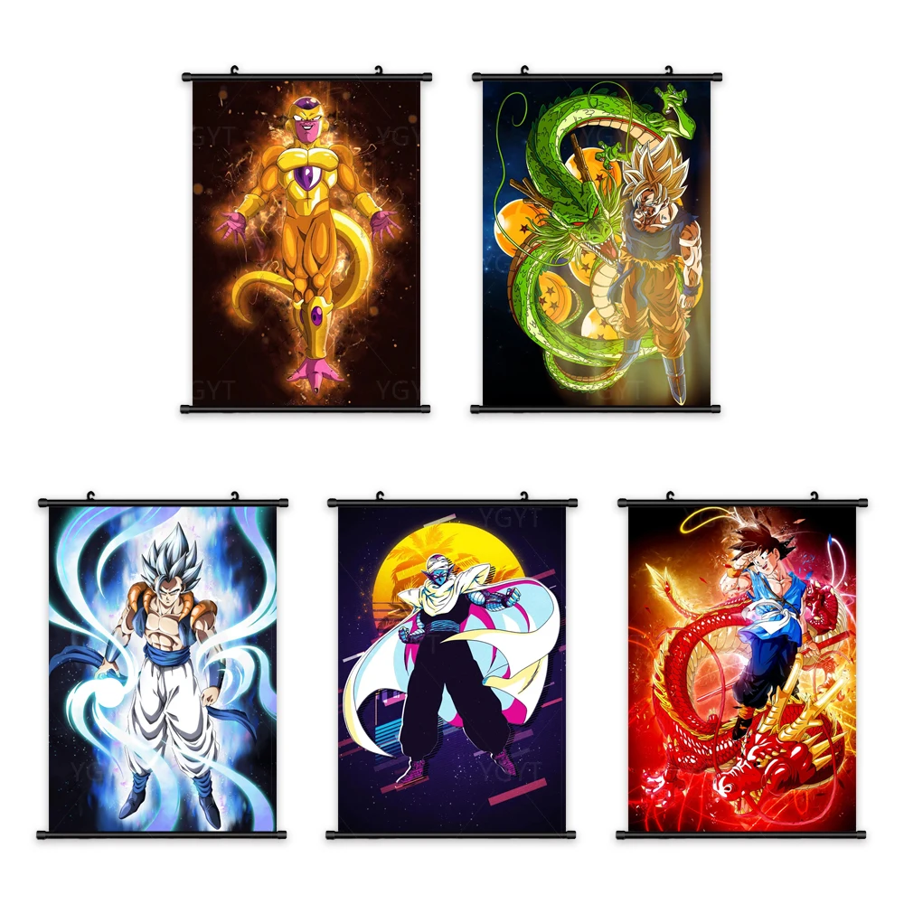 Japanese Anime Home Decoration Dragon Ball Hanging Goku Poster Bandai Canvas Wall Art Print Modern Painting Scroll Living Room
Japanese Anime Home Decoration Dragon Ball Hanging Goku Poster Bandai Canvas Wall Art Print Modern Painting Scroll Living Room