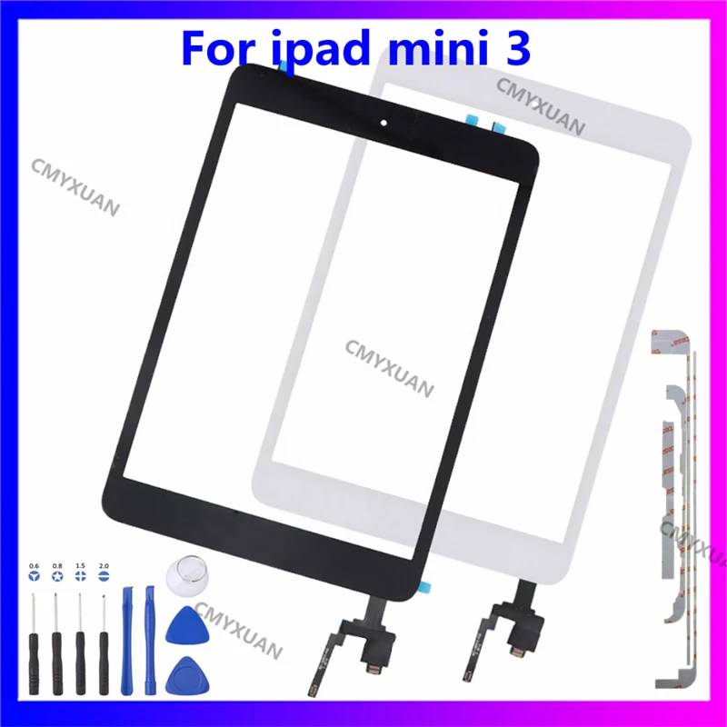 New touch screen for iPad Mini 3 A1599 A1600 A1601 7.9 Touch digitizer sensor with IC connector tablet component
New touch screen for iPad Mini 3 A1599 A1600 A1601 7.9 Touch digitizer sensor with IC connector tablet component