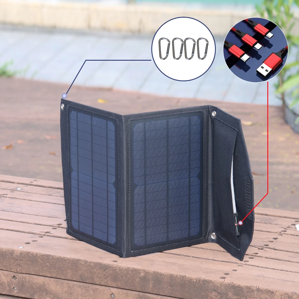 USB Solar Panel 50W Solar Charger Waterproof Portable Camping Gear Solar Powered Charger 5V solar chargers for phones hiking
USB Solar Panel 50W Solar Charger Waterproof Portable Camping Gear Solar Powered Charger 5V solar chargers for phones hiking