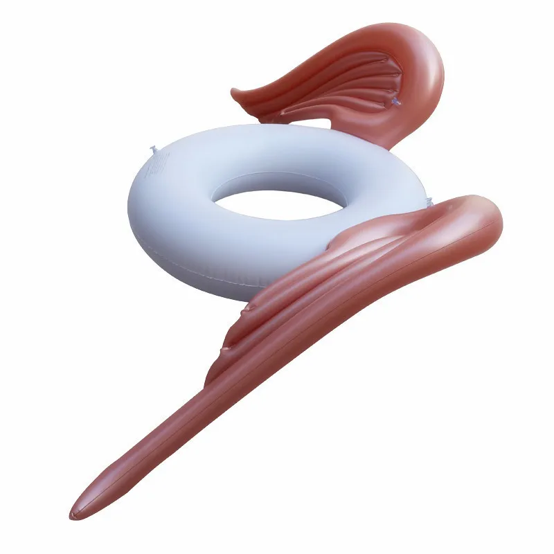 110cm Inflatable Rose Gold Angel Wings Giant Pool Float Water Float Toys Inflatable Mattress Swimming Ring Raft Beach Sea Party
110cm Inflatable Rose Gold Angel Wings Giant Pool Float Water Float Toys Inflatable Mattress Swimming Ring Raft Beach Sea Party