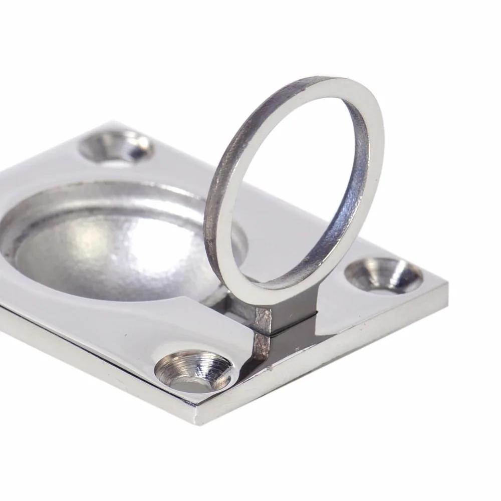 4Pcs Silver 316 Stainless Steel Flush Hatch Locker Cabinet Lift Pull Ring Handle Hardware For Boat Marine Caravan Yacht
4Pcs Silver 316 Stainless Steel Flush Hatch Locker Cabinet Lift Pull Ring Handle Hardware For Boat Marine Caravan Yacht