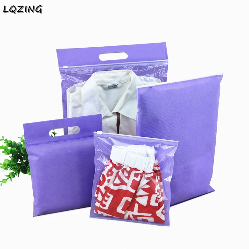 50 шт./лот Ручка стиль Фиолетовый нетканый мешок на молнии для хранения подарков сумка, дорожная прозрачная сумка для одежды упаковочные сум...
50 шт./лот Ручка стиль Фиолетовый нетканый мешок на молнии для хранения подарков сумка, дорожная прозрачная сумка для одежды упаковочные сум...