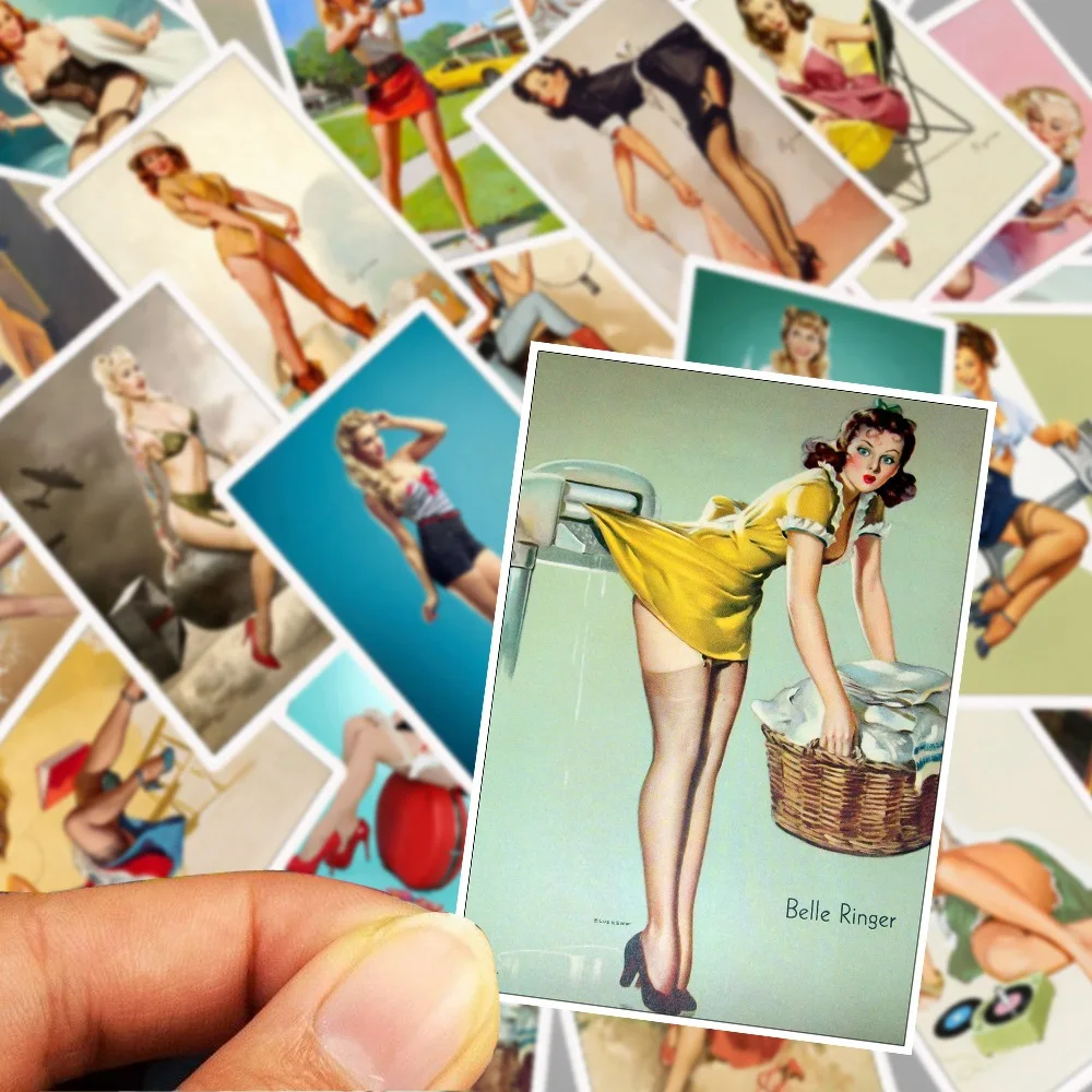 25pcs Sexy Personality WWII Girl Series Stickers Car Luggage Waterproof Posters Sticker Graffiti Stickers Decoration
25pcs Sexy Personality WWII Girl Series Stickers Car Luggage Waterproof Posters Sticker Graffiti Stickers Decoration