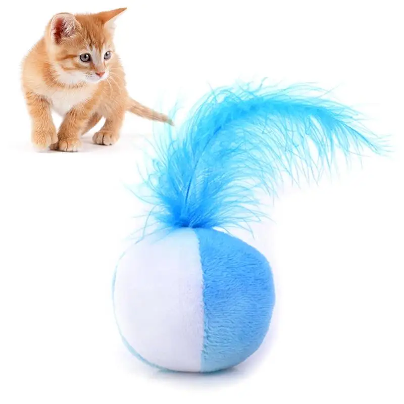 1PC Cat Plush Catnip Ball Toy Creative Faux Feather Soft Cat Bell Ball Toy Cat Interactive Training Toy For Cats Herbe A Chat
1PC Cat Plush Catnip Ball Toy Creative Faux Feather Soft Cat Bell Ball Toy Cat Interactive Training Toy For Cats Herbe A Chat