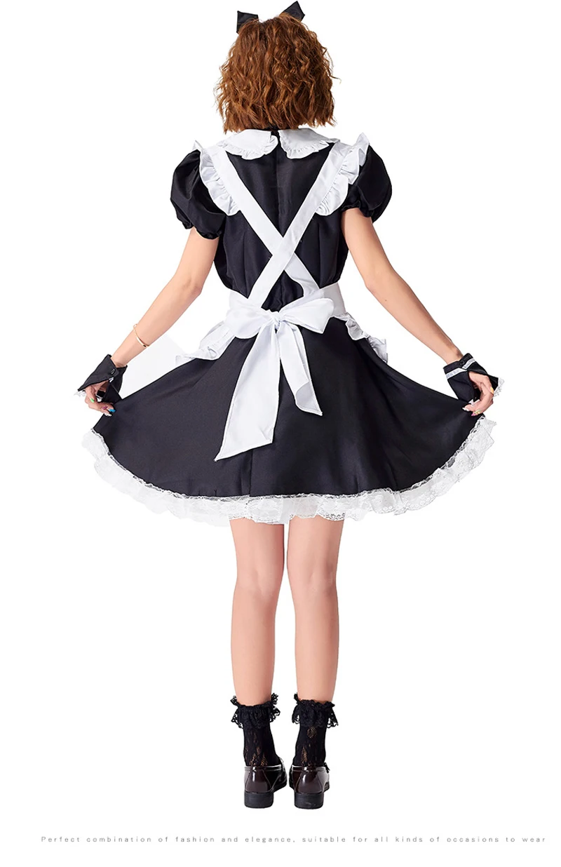 Halloween costume stage performance costume coffee waiter uniform cute kitty cat girl costume maid outfit cosplay costume
Halloween costume stage performance costume coffee waiter uniform cute kitty cat girl costume maid outfit cosplay costume