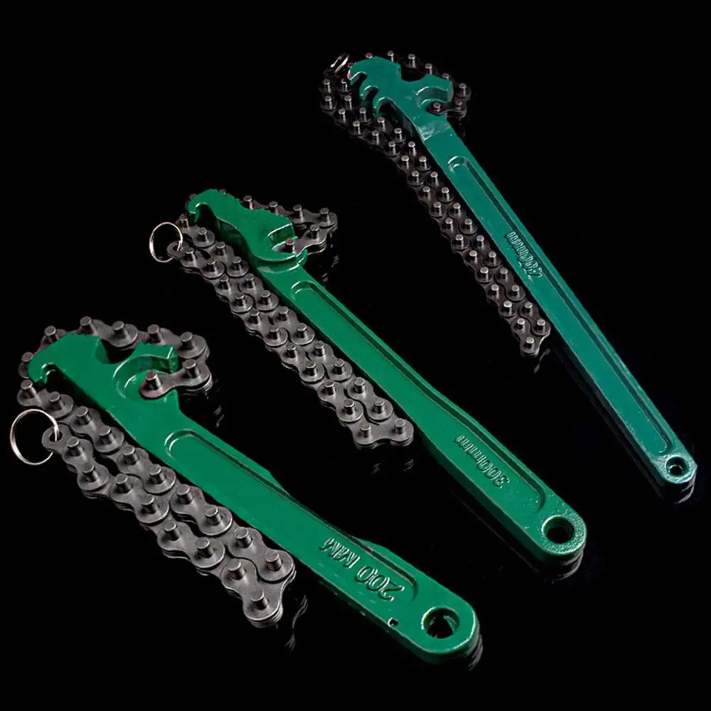8inch/12inch/16inch Oil Filter Chain Wrench Oil Cup Removal Auto Plumbing Pipe Dismantling Tool
8inch/12inch/16inch Oil Filter Chain Wrench Oil Cup Removal Auto Plumbing Pipe Dismantling Tool