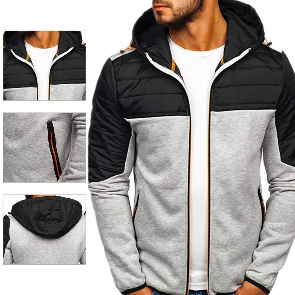 Men Overcoat Hooded Long Sleeve Men Jacket Autumn Winter Zipper Patchwork Pockets Jacket Windbreaker Male Clothing for Daily
Men Overcoat Hooded Long Sleeve Men Jacket Autumn Winter Zipper Patchwork Pockets Jacket Windbreaker Male Clothing for Daily
