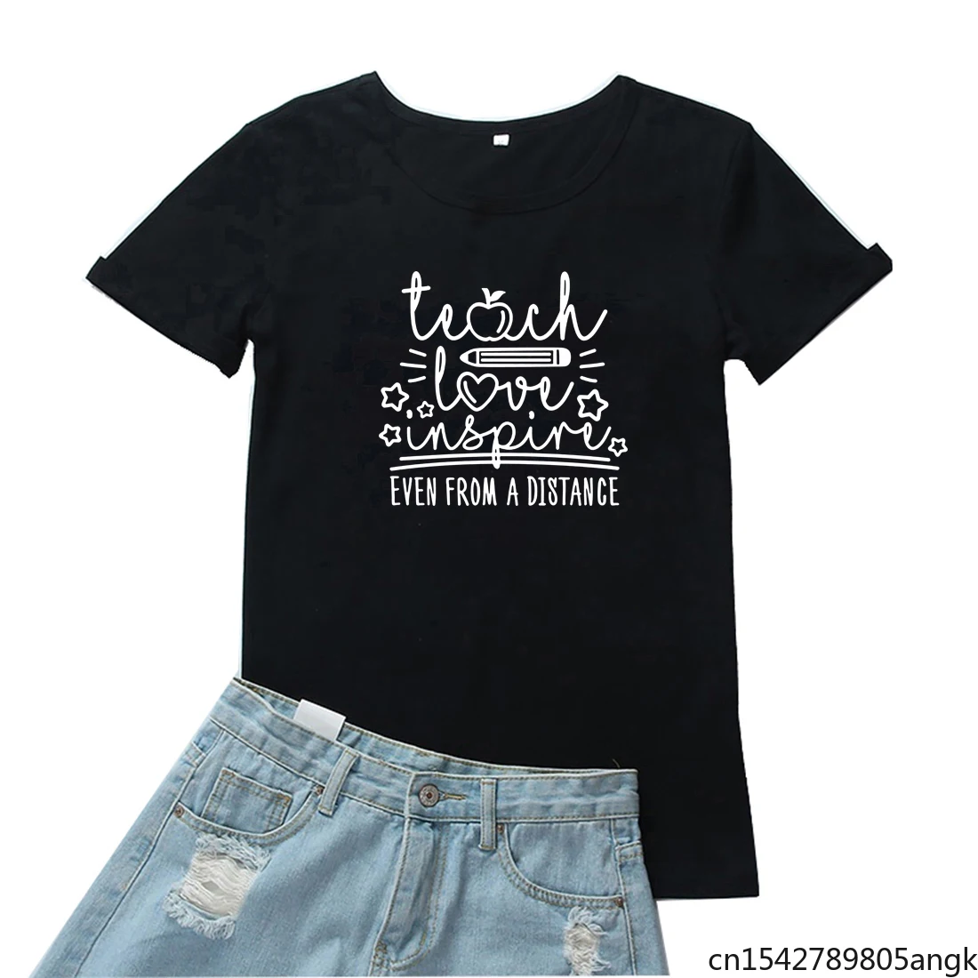 Женская футболка с надписью «учить любовь»
Женская футболка с надписью «учить любовь»