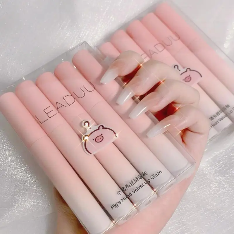 Five Pieces Of Matte Matte Mini Lip Glaze Set Box Waterproof And Long-lasting Non-stick Cup Easy Makeup Lip Gloss Lipstick TSLM1
Five Pieces Of Matte Matte Mini Lip Glaze Set Box Waterproof And Long-lasting Non-stick Cup Easy Makeup Lip Gloss Lipstick TSLM1