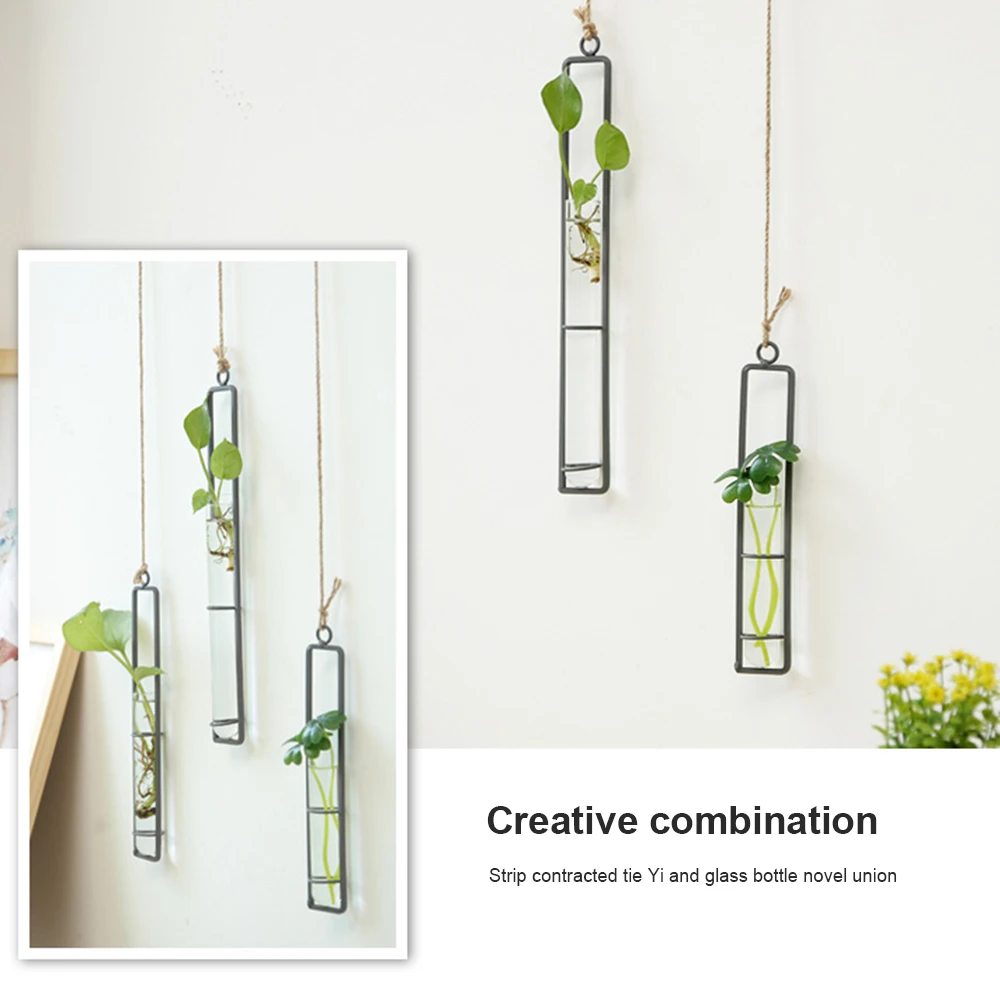Creative Wrought Iron Glass Vase Hemp Rope Pendant Living Room Wall Hanging Hydroponic Green Dill Plant Container Decoration
Creative Wrought Iron Glass Vase Hemp Rope Pendant Living Room Wall Hanging Hydroponic Green Dill Plant Container Decoration