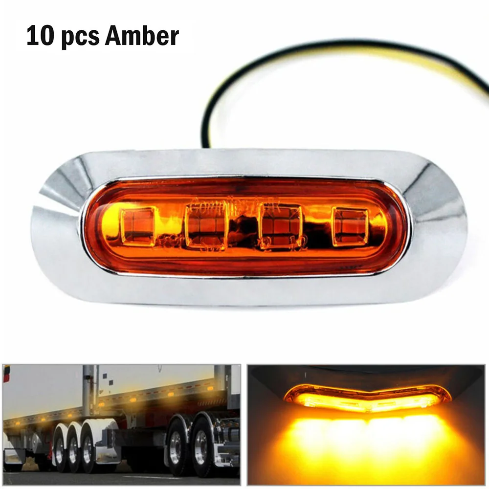 Pack Car Light Truck Replace SMD Side Trailer 10Pcs Accessory Clearance Elements
Pack Car Light Truck Replace SMD Side Trailer 10Pcs Accessory Clearance Elements