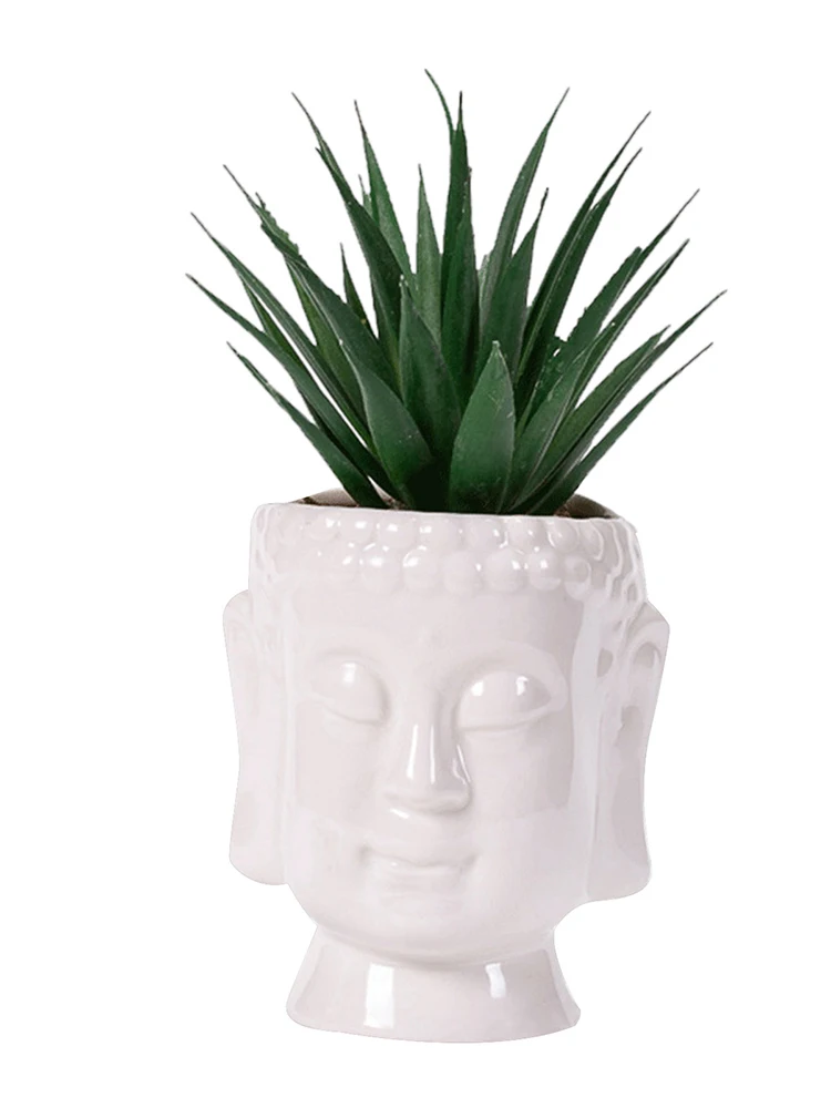 Buddha Planter Zen Succulent Green Flower Pot Zen Ceramic Green Plant Pots Home Desk Decoration Buddha Statue Flower Basin
Buddha Planter Zen Succulent Green Flower Pot Zen Ceramic Green Plant Pots Home Desk Decoration Buddha Statue Flower Basin