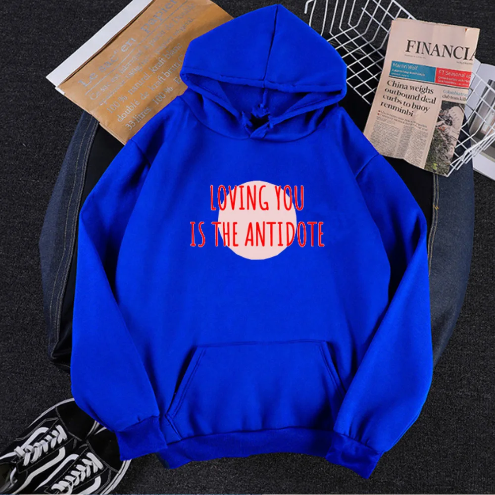 Loving You Is The Antidote Sweatshirt Women Fashion Kawaii Clothes 2021 Letter Pullovers Pink Hoodie Fashion Clothes new
Loving You Is The Antidote Sweatshirt Women Fashion Kawaii Clothes 2021 Letter Pullovers Pink Hoodie Fashion Clothes new