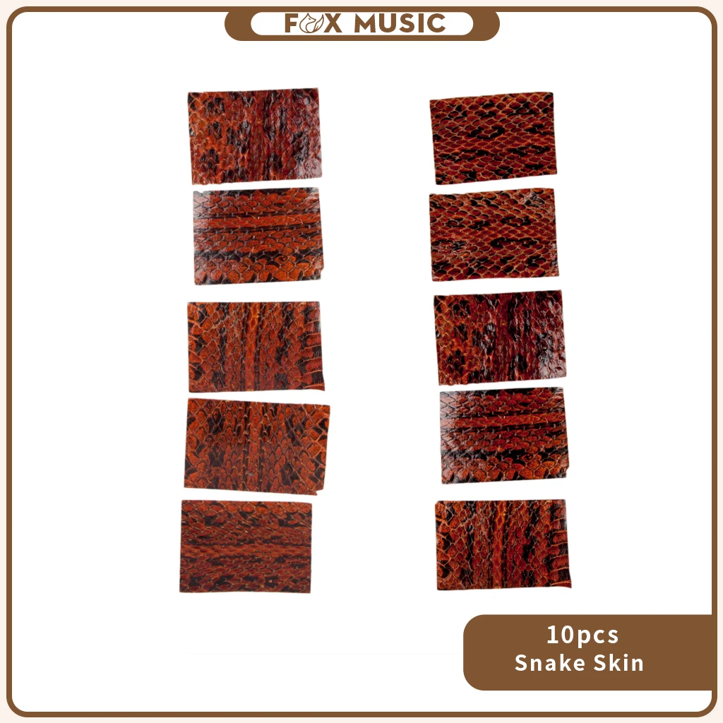 10 PCS Bow Skin Snake Skin Leather For Wrapping Violin Frog 2.5x3.5cm Bow Skin Violin Parts Accessories New
10 PCS Bow Skin Snake Skin Leather For Wrapping Violin Frog 2.5x3.5cm Bow Skin Violin Parts Accessories New