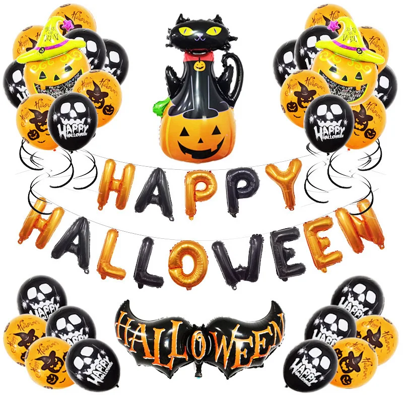 12 "Round printed balloons for Halloween party with aluminum film balloon set baby shower decorations Halloween decorations
12 "Round printed balloons for Halloween party with aluminum film balloon set baby shower decorations Halloween decorations