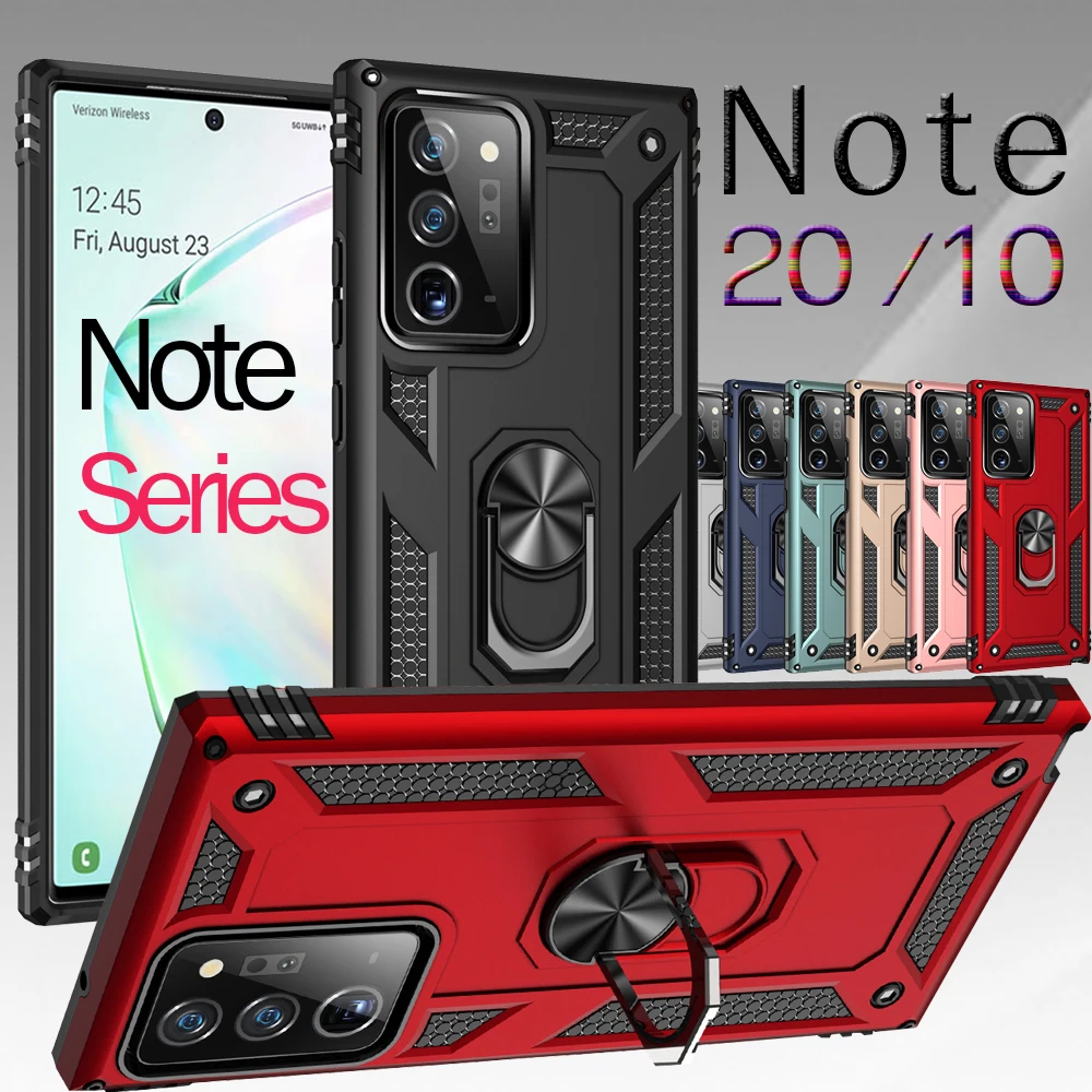 Для galaxy note 20 ultra case note20 5g для samsung note10 cover 10 plus pro not note20ultra kickstand metal rugged|Бамперы| |