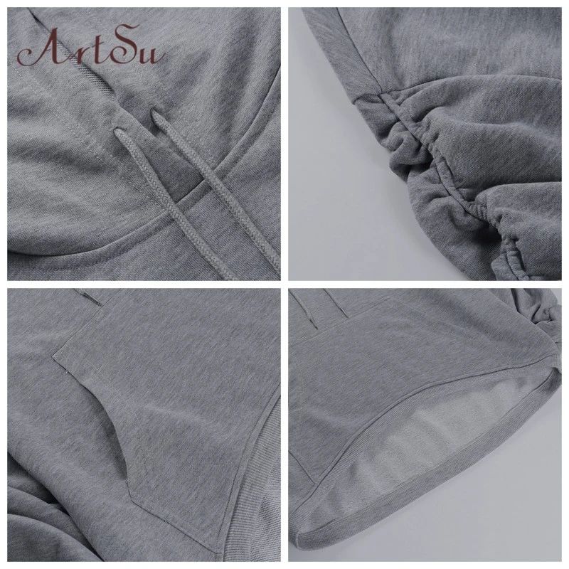 Artsu Autumn Winter Oversize Hoodies Women Long Sleeve Sweatshirt White Ruched Streetwear Casual Loose Pull 2020 90057
Artsu Autumn Winter Oversize Hoodies Women Long Sleeve Sweatshirt White Ruched Streetwear Casual Loose Pull 2020 90057