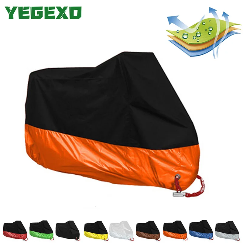 Мотоциклетный чехол, водонепроницаемый чехол для мотоцикла honda africa twin crf1000l, suzuki gs500, yamaha fz8, yamaha tdm 850, yamaha mt07
Мотоциклетный чехол, водонепроницаемый чехол для мотоцикла honda africa twin crf1000l, suzuki gs500, yamaha fz8, yamaha tdm 850, yamaha mt07