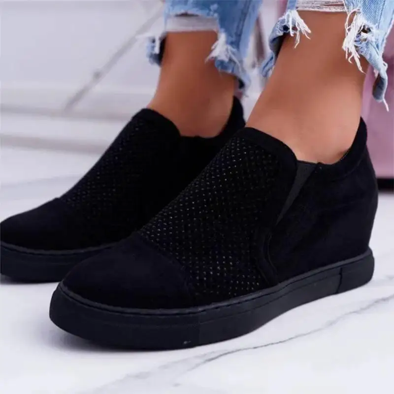 2021 Women Sneakers Ladies Wedges Hollow Out Solid Color Platform Breathable Shoes for Female 2021 Women's Vulcanized Shoes
2021 Women Sneakers Ladies Wedges Hollow Out Solid Color Platform Breathable Shoes for Female 2021 Women's Vulcanized Shoes