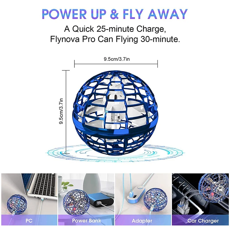 Induction Flying Vehicle-360 Hand Boomerang Spinner Flying Toys Spinner with Endless Tricks Hand Operated Drone blue
Induction Flying Vehicle-360 Hand Boomerang Spinner Flying Toys Spinner with Endless Tricks Hand Operated Drone blue