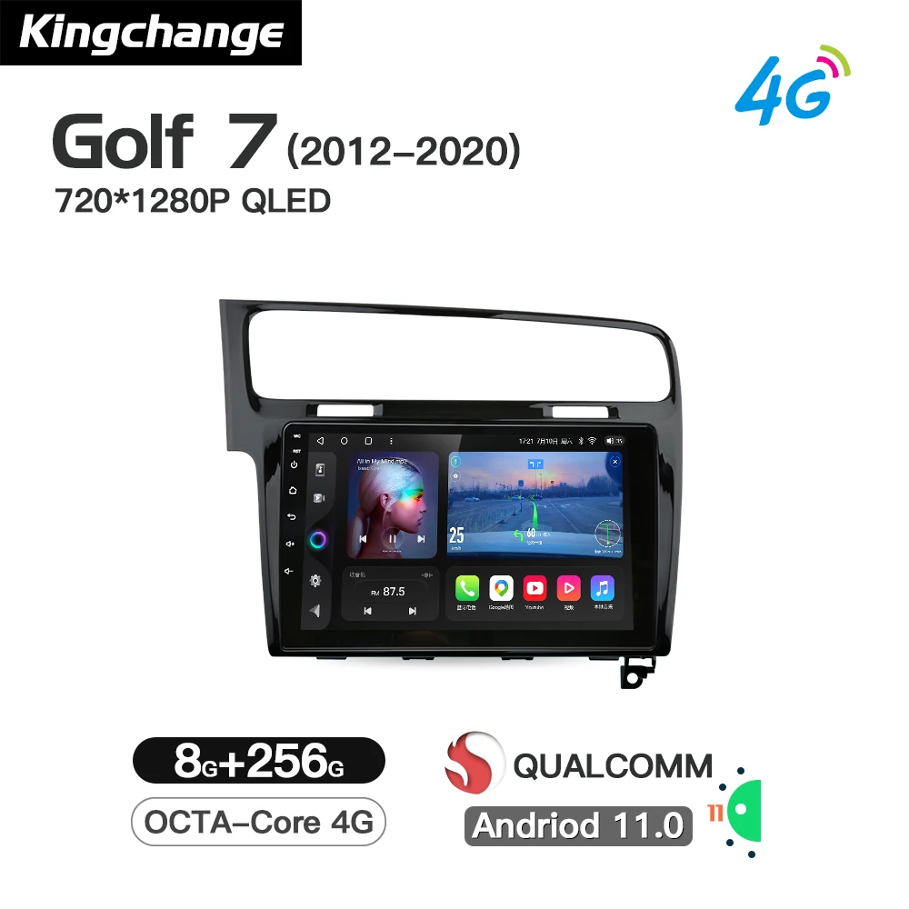 Kingchange Octa-Core Android 11 Car Video Player For Volkswagen Golf 7 2012-2020 Radio Multimedia Stereo GPS 2 Din
Kingchange Octa-Core Android 11 Car Video Player For Volkswagen Golf 7 2012-2020 Radio Multimedia Stereo GPS 2 Din
