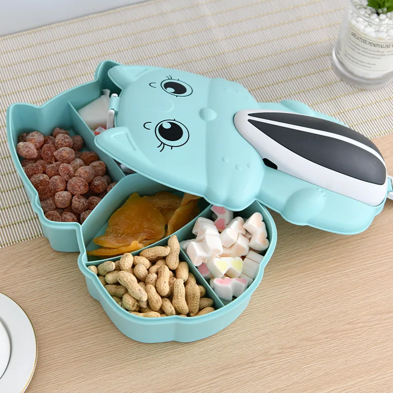 Creative cartoon squirrel shape fruit box large capacity lazy snack storage box home compartment fruit box container
Creative cartoon squirrel shape fruit box large capacity lazy snack storage box home compartment fruit box container