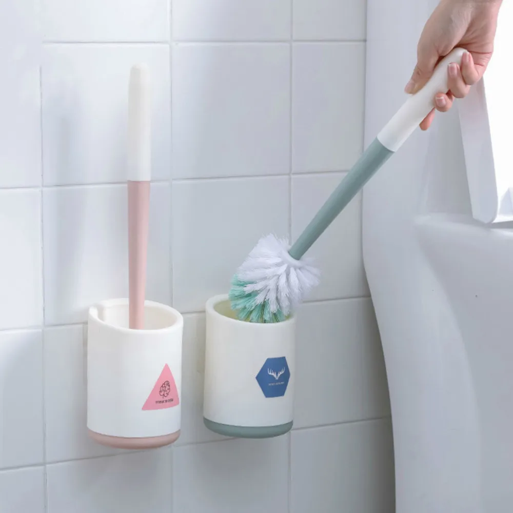 Long Handle Toilet Brush Wall Mounted Simple Toilet Brush Set Eco Friendly Efficient Cleaning Toilet Brush Bathroom Accessori L1
Long Handle Toilet Brush Wall Mounted Simple Toilet Brush Set Eco Friendly Efficient Cleaning Toilet Brush Bathroom Accessori L1