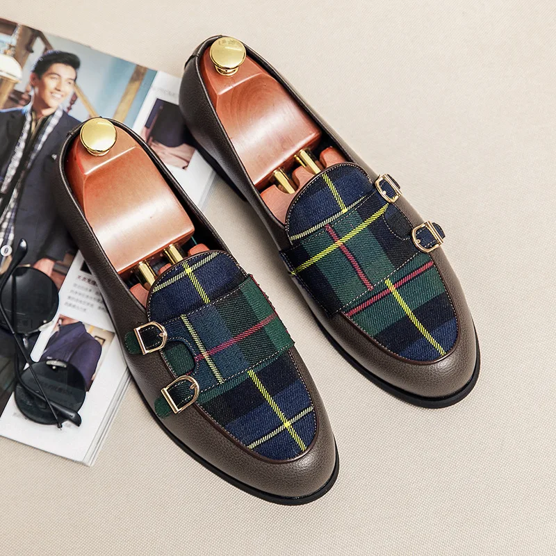 Newest Men Dress Shoes High Qualtiy Slip-on Monk Strap Shoes Male British Style Classic Casual Fashion Zapatos De Hombre AG007
Newest Men Dress Shoes High Qualtiy Slip-on Monk Strap Shoes Male British Style Classic Casual Fashion Zapatos De Hombre AG007