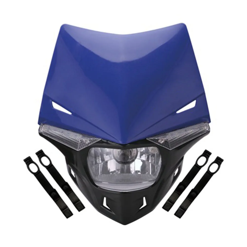 Turn Signal Bright Safety LED Chip Motorcycle Headlight Universal Lamp Assembly Riding Dual Sport Motocross For SXF MX SMR 
Turn Signal Bright Safety LED Chip Motorcycle Headlight Universal Lamp Assembly Riding Dual Sport Motocross For SXF MX SMR