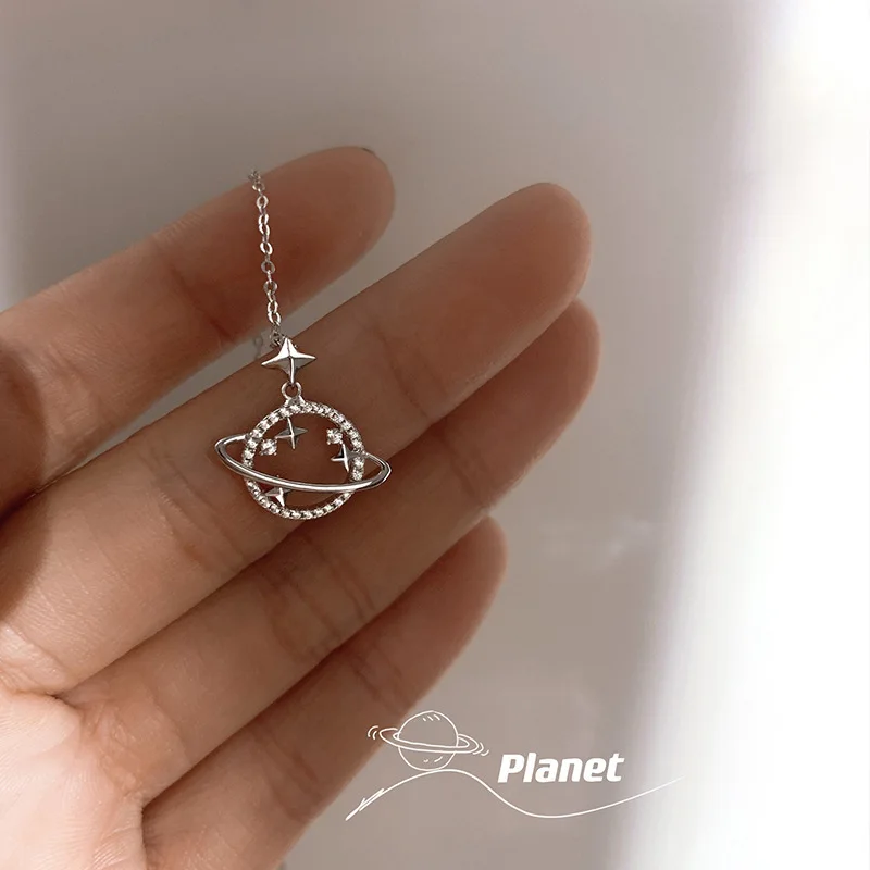 Planet Necklace Female Korean Senior Cold Wind Temperament Flash Diamond Asteroid Chain Classic Light Luxury Party Jewelry
Planet Necklace Female Korean Senior Cold Wind Temperament Flash Diamond Asteroid Chain Classic Light Luxury Party Jewelry