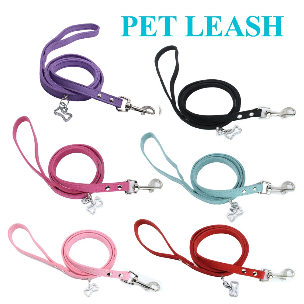 Multicolor Pet Leash Suede Fabric Solid Bone Shape Pendant Dog Leash For Small Medium Dog Durable Pet Harness Supplies Cat Leash
Multicolor Pet Leash Suede Fabric Solid Bone Shape Pendant Dog Leash For Small Medium Dog Durable Pet Harness Supplies Cat Leash