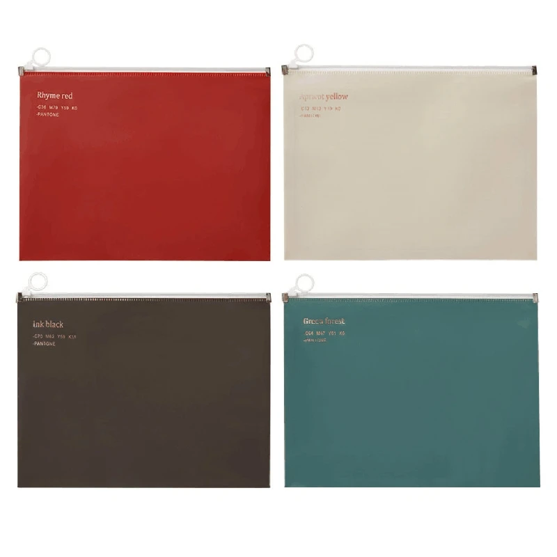 Y5GE 4 Pieces A4 Document File Envelopes Folder with Zipper Plastic Filing Envelopes Organizers for School Home Office Work
Y5GE 4 Pieces A4 Document File Envelopes Folder with Zipper Plastic Filing Envelopes Organizers for School Home Office Work