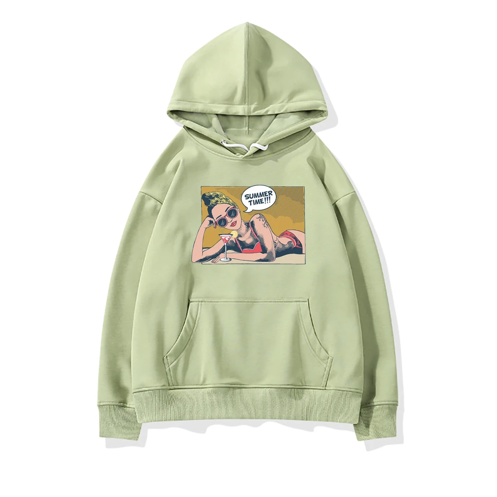 Summer Time Printing Female Hoodies Fleece High Quality Clothes Fashion Hip Hop Hoodie Autumn Crewneck Sweahoodies Woman
Summer Time Printing Female Hoodies Fleece High Quality Clothes Fashion Hip Hop Hoodie Autumn Crewneck Sweahoodies Woman