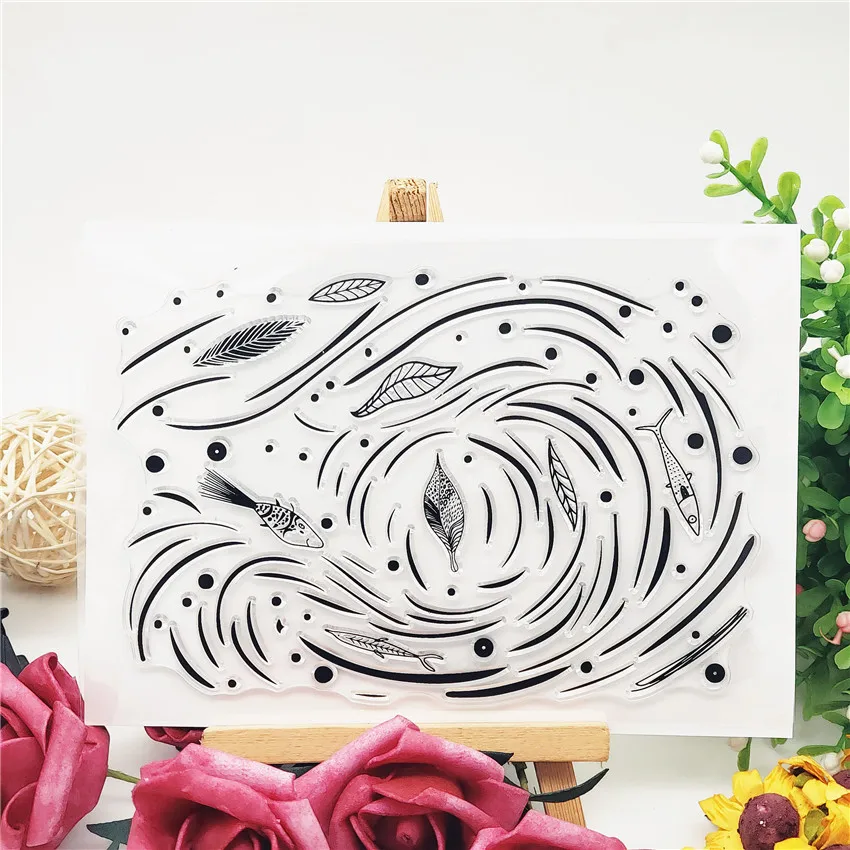 Fish Clear Rubber Stamps for DIY Scrapbooking Card Transparent Rubber Stamps Making Photo Album Crafts Template Decoration
Fish Clear Rubber Stamps for DIY Scrapbooking Card Transparent Rubber Stamps Making Photo Album Crafts Template Decoration