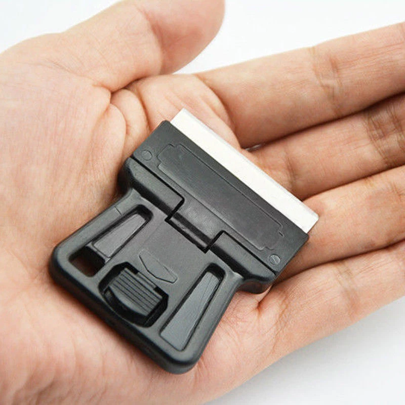 Scraper With A Blade One-Sided Razor Painting Scraper Holder Handle Standard Window Tinting Razor Scraper Tool Remover Cleaner
Scraper With A Blade One-Sided Razor Painting Scraper Holder Handle Standard Window Tinting Razor Scraper Tool Remover Cleaner