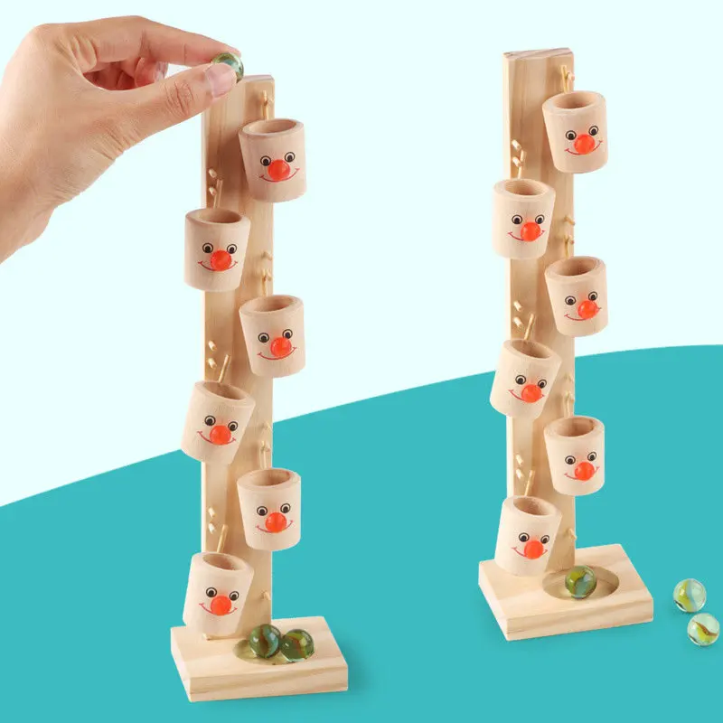 Amusing Wood Clowns and Fallen Balls Children's Adult Decompression Table Game Educational Toys Learning Wooden Blocks baby Gift
Amusing Wood Clowns and Fallen Balls Children's Adult Decompression Table Game Educational Toys Learning Wooden Blocks baby Gift