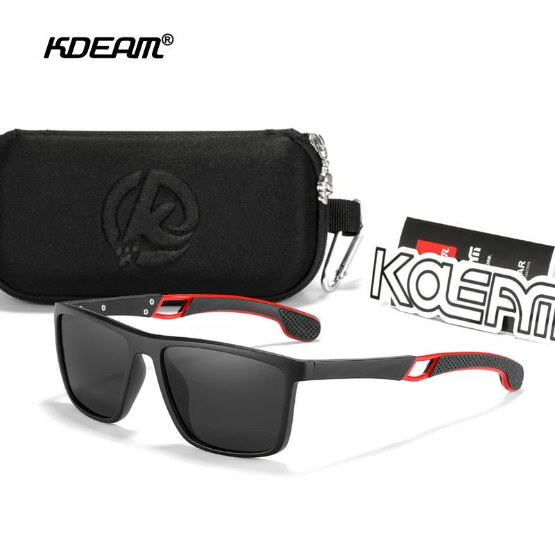KDEAM Men's Square Polarized Sunglasses Flexible TR90 Material Frame With Spring Stainless Steel Hinges CE Glasses For Men KD631
KDEAM Men's Square Polarized Sunglasses Flexible TR90 Material Frame With Spring Stainless Steel Hinges CE Glasses For Men KD631