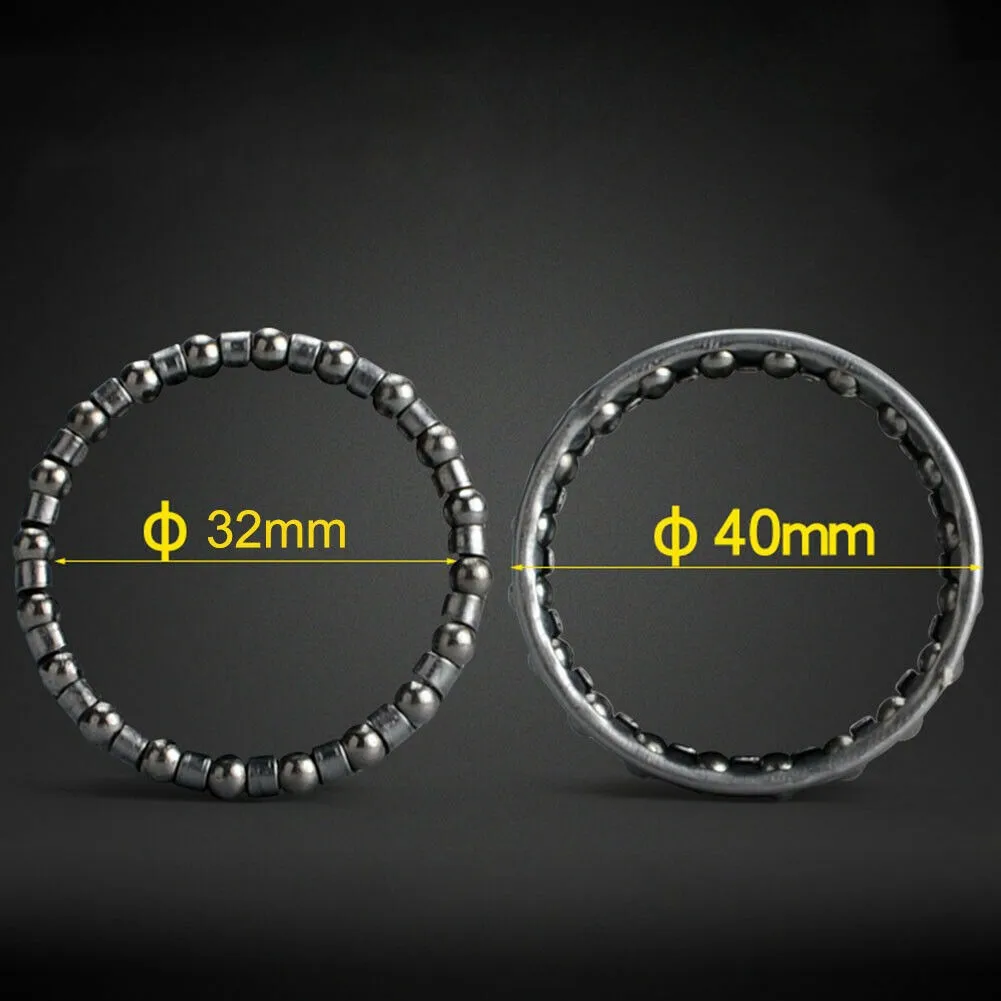 4Pcs Bicycle Headset Balls 32-40mm Bicycle Bike Headset Balls Caged Ball Bearing Race Cycling Bearing Set
4Pcs Bicycle Headset Balls 32-40mm Bicycle Bike Headset Balls Caged Ball Bearing Race Cycling Bearing Set
