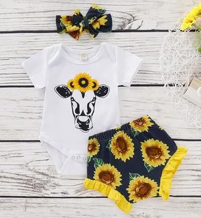 Newborn Baby Girl Short Sleeve Outfits Miss Sassy Romper Floral Shorts Set Clothes
Newborn Baby Girl Short Sleeve Outfits Miss Sassy Romper Floral Shorts Set Clothes