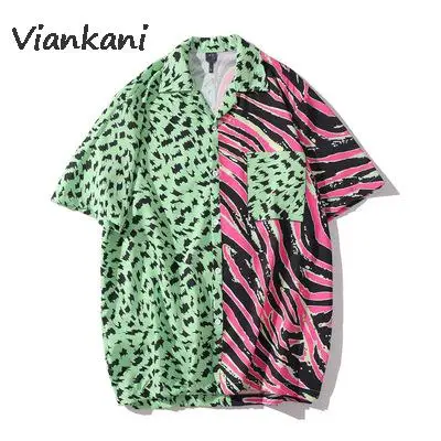 Men's Shirt Summer Dark Color Block Patchwork Hip Hop Short Sleeve Blouse Top Vintage Turn-down Collar Hawaii Beach Men Shirts
Men's Shirt Summer Dark Color Block Patchwork Hip Hop Short Sleeve Blouse Top Vintage Turn-down Collar Hawaii Beach Men Shirts
