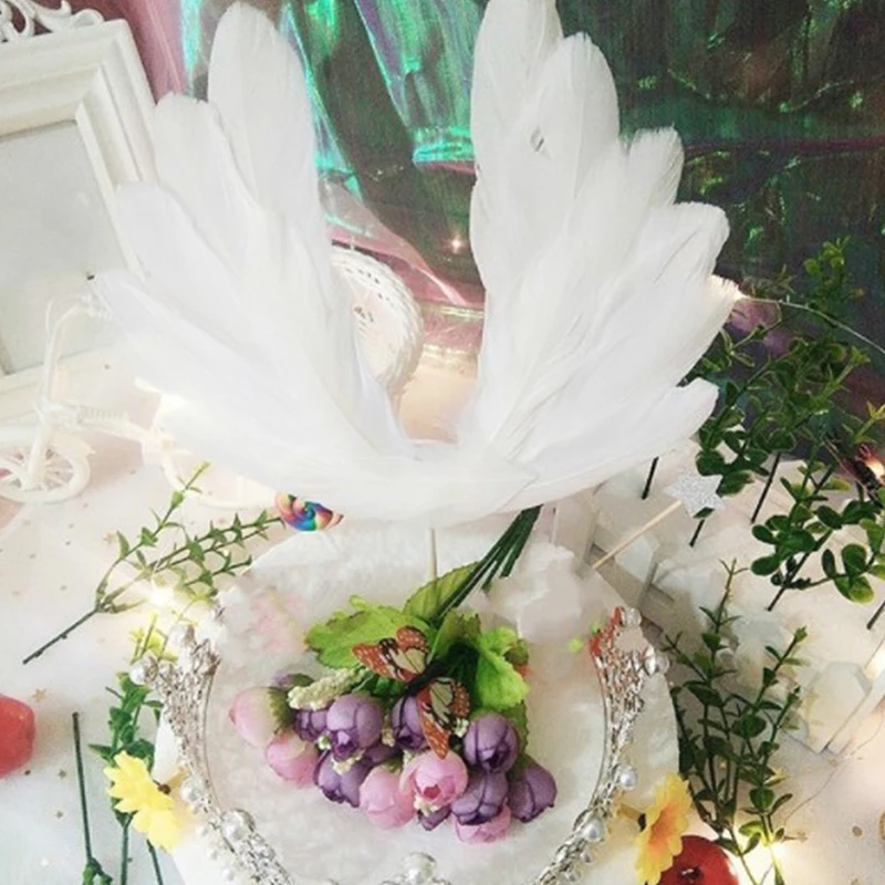 1PC Cartoon Angel Feather Wing Flag Model Cake Toppers for Wedding Birthday Party Baking Dessert
1PC Cartoon Angel Feather Wing Flag Model Cake Toppers for Wedding Birthday Party Baking Dessert